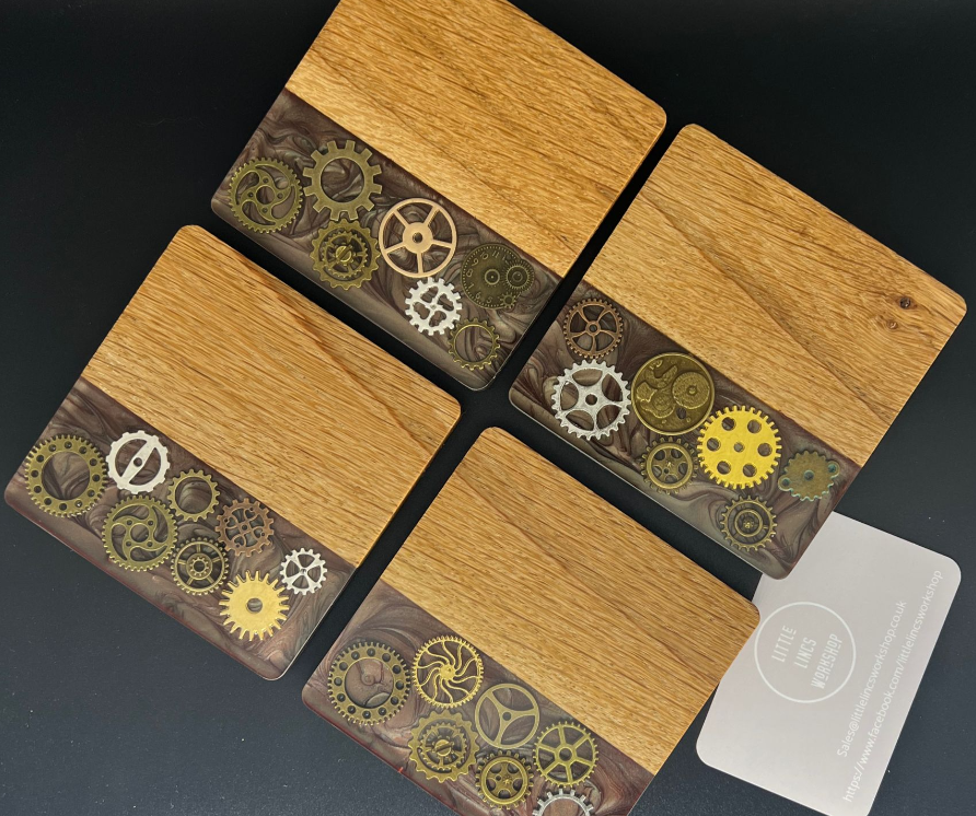 Vampire’s Wife Geared Coasters-Coasters