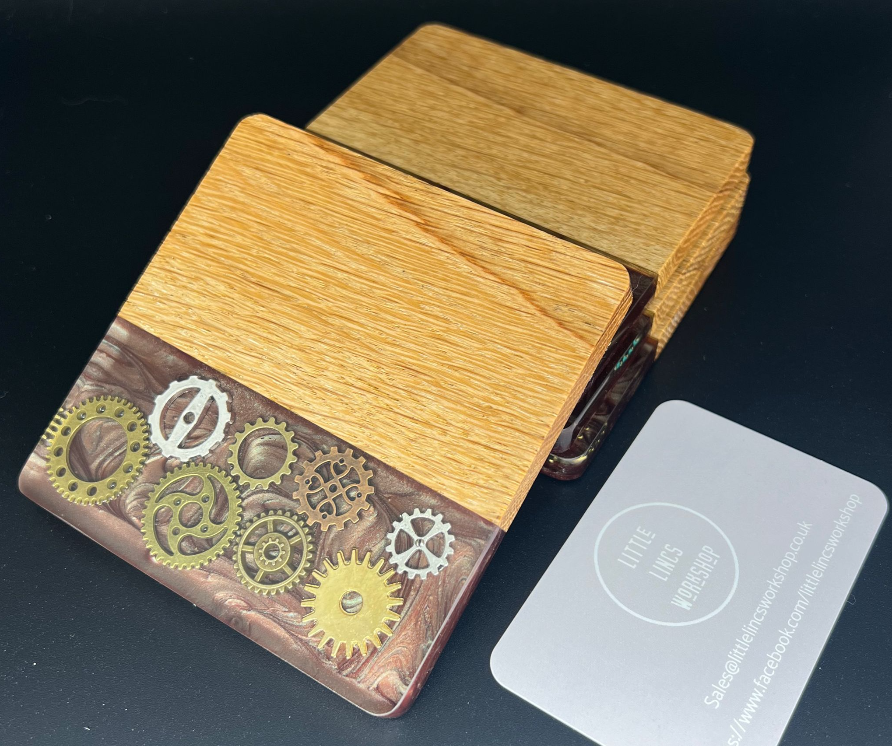 Vampire’s Wife Geared Coasters-Coasters
