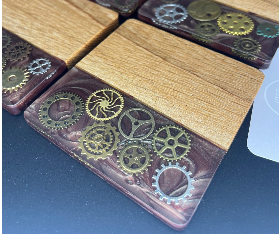 Vampire’s Wife Geared Coasters-Coasters
