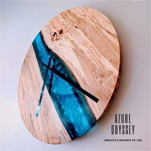 Azure Odyssey Clock-Clock